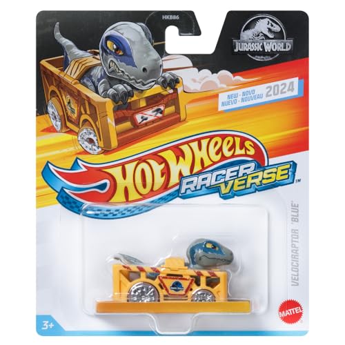 Hot Wheels Velociraptor Azul Jaula 1:64 Diecast miniatura 1