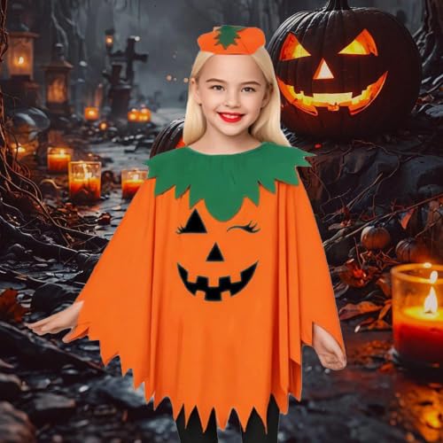 Capa de calabaza cómoda que soluciona disfraces complejos en mascaradas 3
