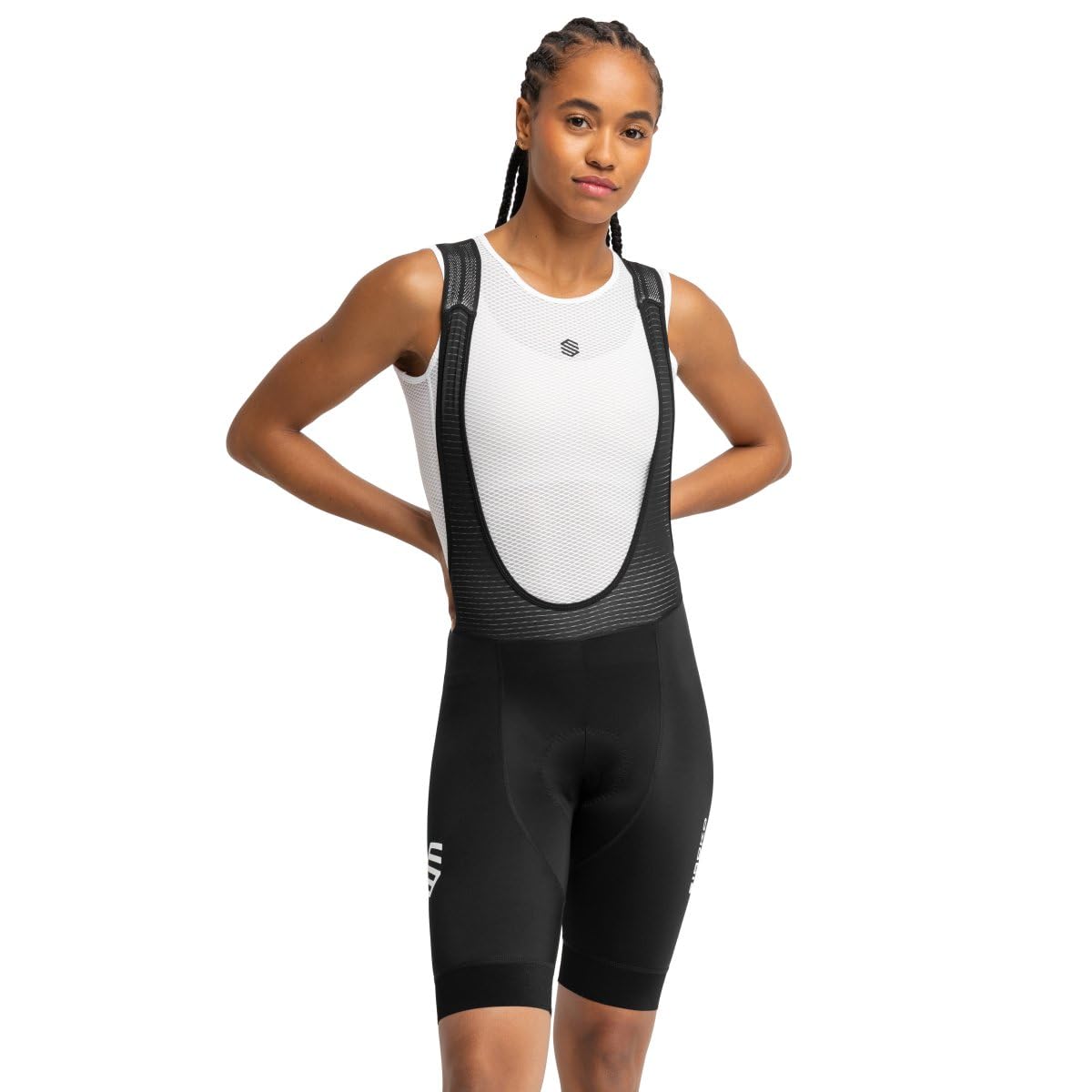 SIROKO - Cuissard Vélo pour Femme Kaufmann - S - Noir