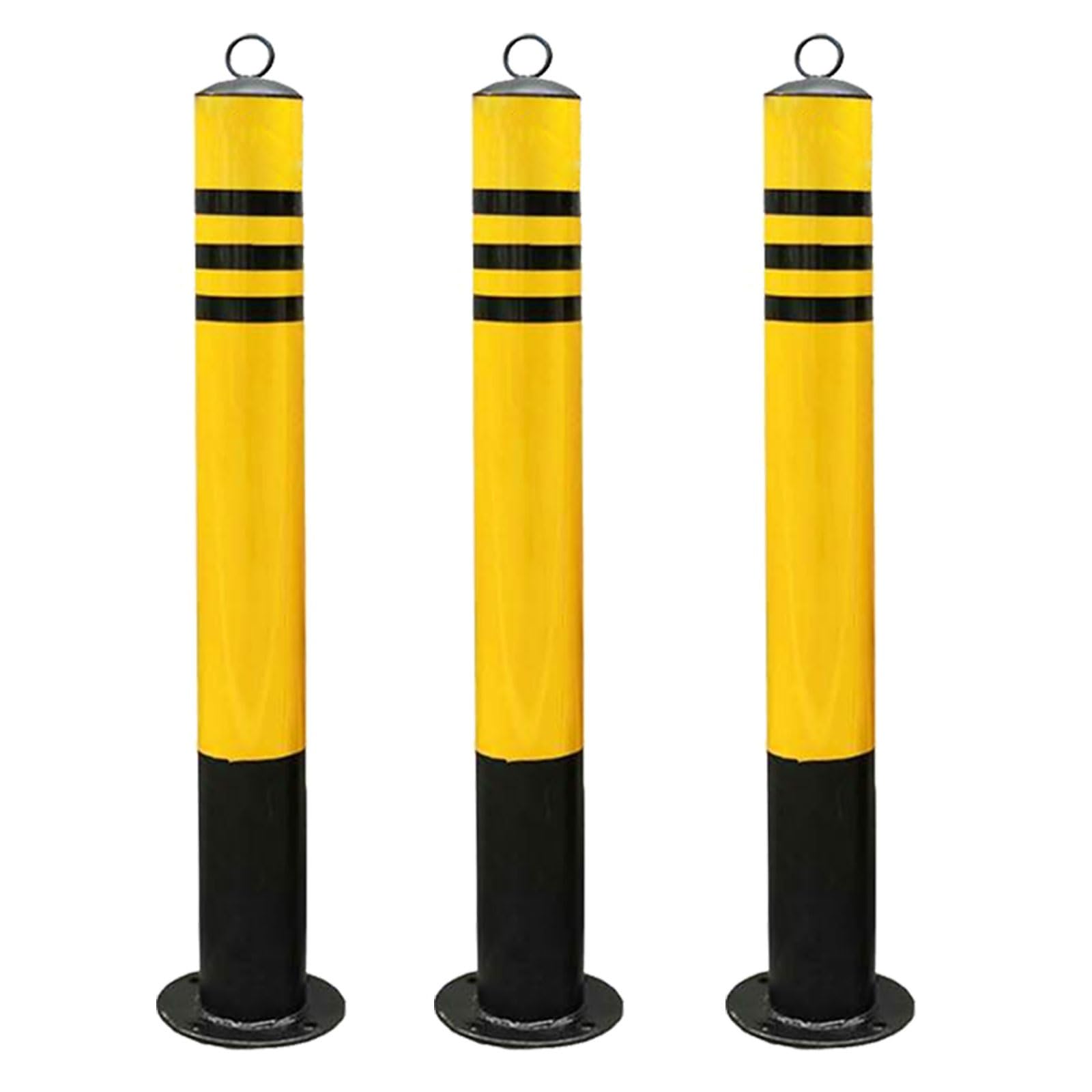 Parking Bollard Posts - Durable Safety Barriers for Parking Lots, Storefronts, and Sidewalks