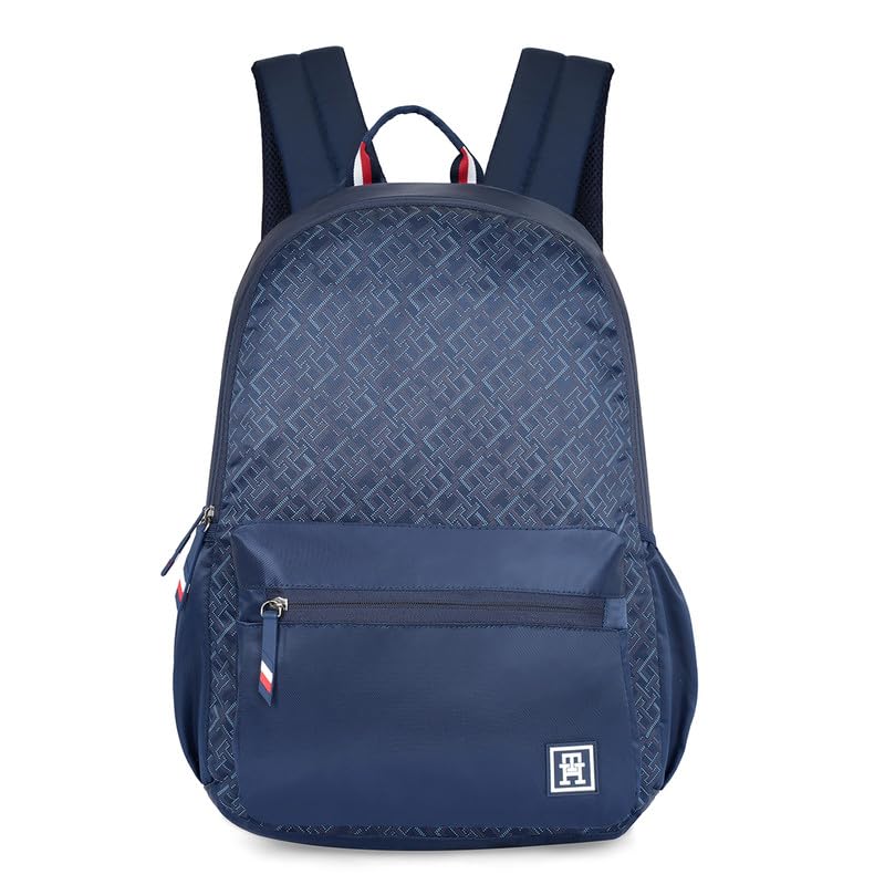 tommy hilfiger Backpack for Men and Women, Mondrich, Blue-picture-39