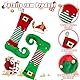 Tyafzzn 2Pcs Weihnachtsstrümpfe, Personalized Christmas Stockings, Nikolausstiefel zum Befüllen, für Weihnachtsbaum, Kamin, Familie Ornamente