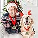 Jocomoni 3PCS Christmas Ugly Sweater Medal Award Contest Medals with Neck Ribbon Christmas Tree Ornament Contest Prizes for Ugly Sweater Contest Party Xmas Party Supplies