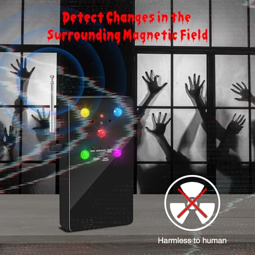 Image of Ghost Hunting Equipment, Briidea Paranormal Equipment Tool with High Sensitivity & Temp Deviation Detection, Perfect for Thrilling Ghost Hunts, Seances & Paranormal Exploration, Black