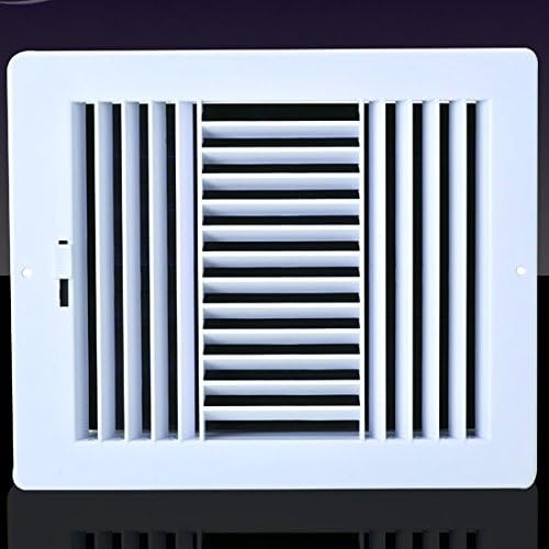 HVAC Premium 14w X 8"h Never Rust Plastic 3Way Air Supply Register