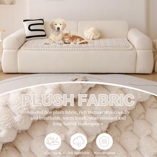 Couch Cover for Dogs Washable Non Slip Sofa Covers for Pets, 27.6"x70.9" - image 2