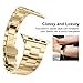 Applied iWatch Band 30mm/40mm, Solid Stainless Steel Metal Wristband Strap with Butterfly Folding Clasp Replacement for iWatch Series 7/6/5/4/SE/3/2