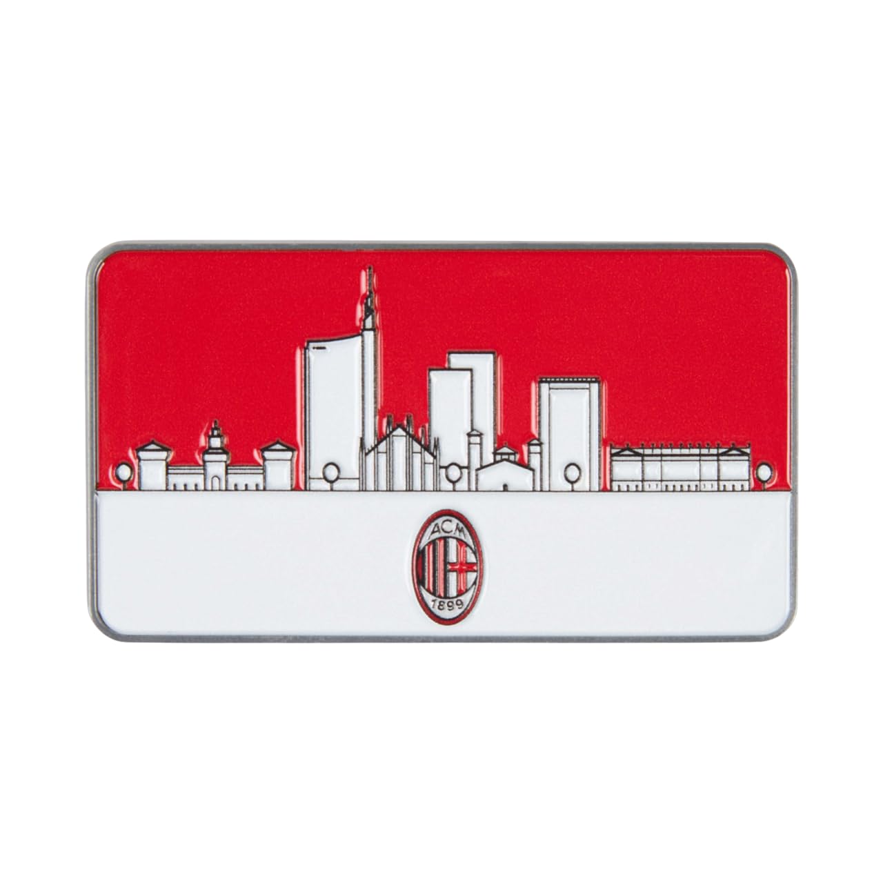 AC Milan - Imán con Skyline Milano, Producto Oficial