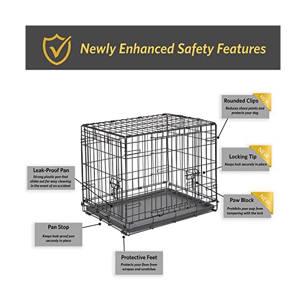 Folding Metal Dog Crate