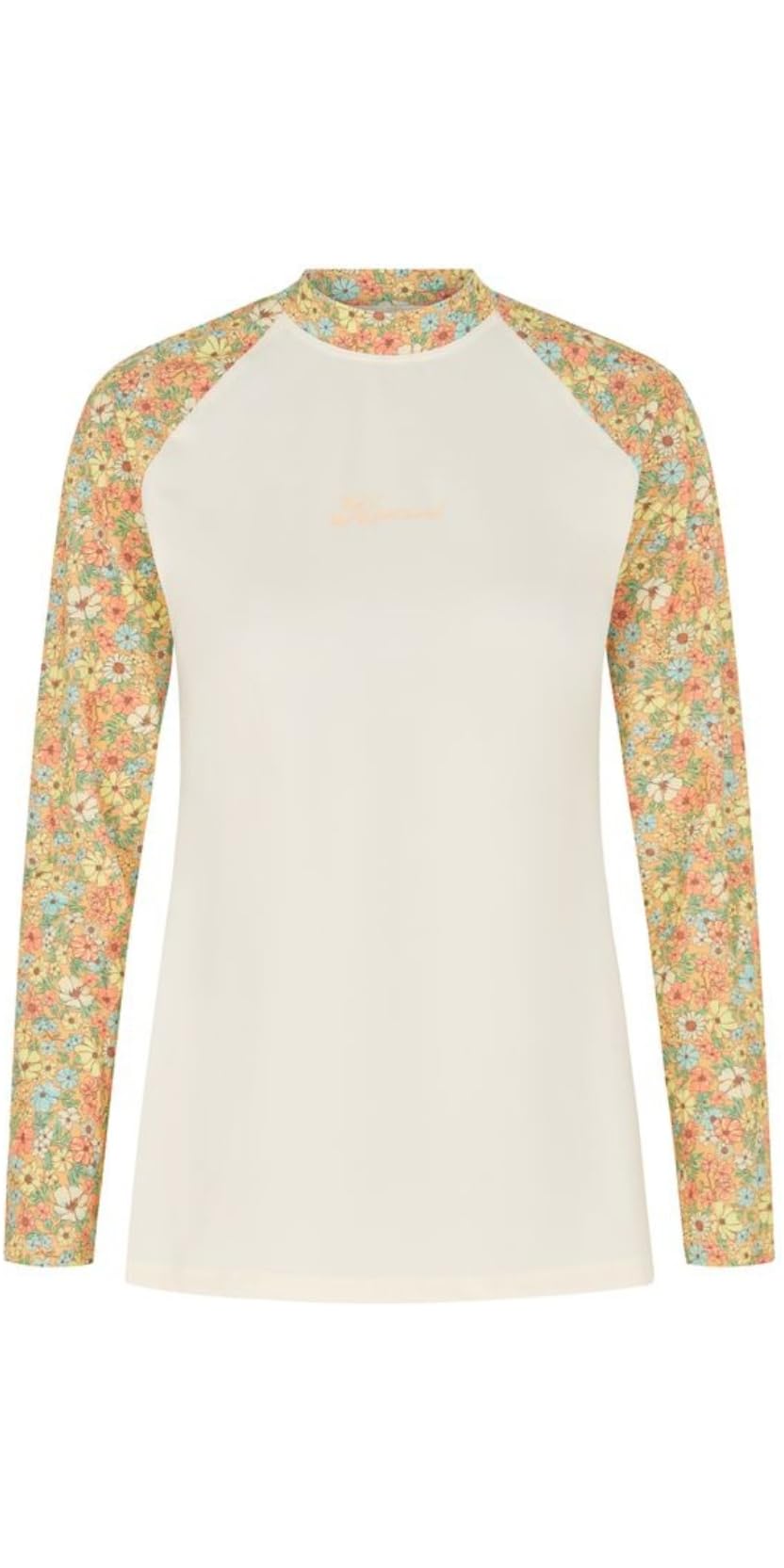 RIP CURL Womens Sea Of Dreams UPF 50 Long Sleeve Rash Vest Top - Multico - UV Sun Protection and SPF Properties