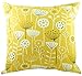 Evans Lichfield skandynawskie nasiona 100% bawełna skandynawska poduszka z wypełnieniem poduszki | Ochra musztarda żółta i biała 43 cm 17 cali