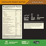 Optimum Nutrition Serious Mass, Weight Gainer Protein Powder, Mass Gainer, Vitamin C and Zinc for Immune Support, Creatine, Chocolate Peanut Butter, 12 Pound (Packaging May Vary) - Image 3