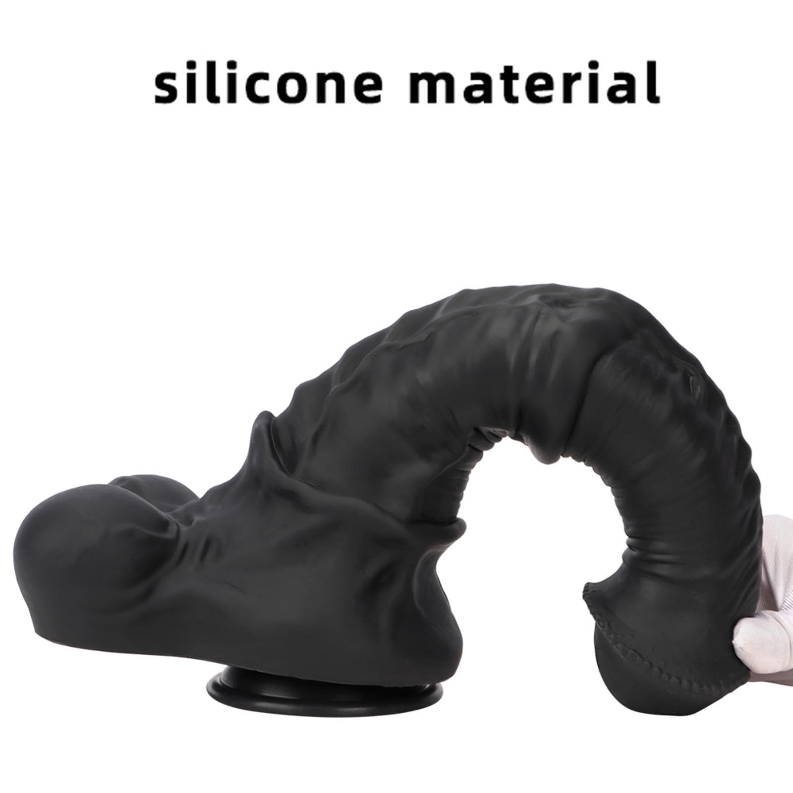 Fallo Realistico Cavallo Horse Dildo Enorme Di Xxl Xs Ultra Small Indossabile a Forma Con in Silicone Fantasy Cazzo Finto Grosso Ventosa Anale Didol Donne Grande Realistici Cazo Dido Animal,black-XXXL