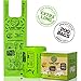PLANET POOP Home Compostable Dog Poop Bags Extra Long with Handles | Large Single Roll 200 Grab & Go | Un-scented Dog Waste Bag | Leakproof Doggy & Cat Bags | Plant-Based Pet Supplies