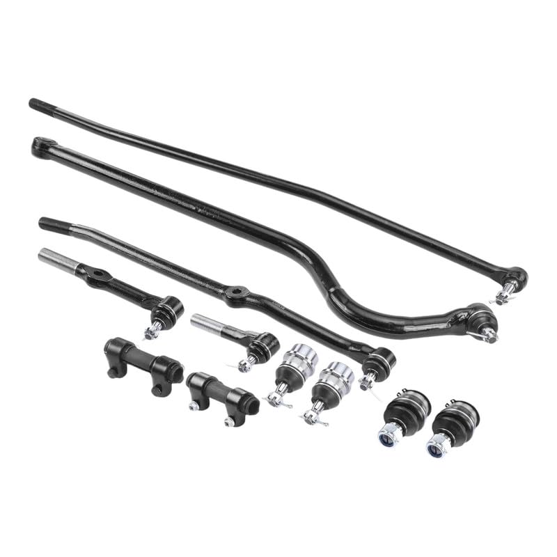 Replacement Parts for 11pcs Front Suspension Steering Track Bar for Dodge Ram 1500 2500 1994-1997 4WD Mod-A58PP-25217