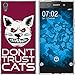 Produktbild PhoneNatic Case kompatibel mit Sony Xperia XA1 Ultra Silikon-Hülle Crazy Animals Katze M1