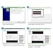 VADIV LED Name Tag Business Badge Rechargeable Nametag Card ID with Magnet/Pin for Restaurant Shop Party Bar Luggage Bag (Windows Only), Blue