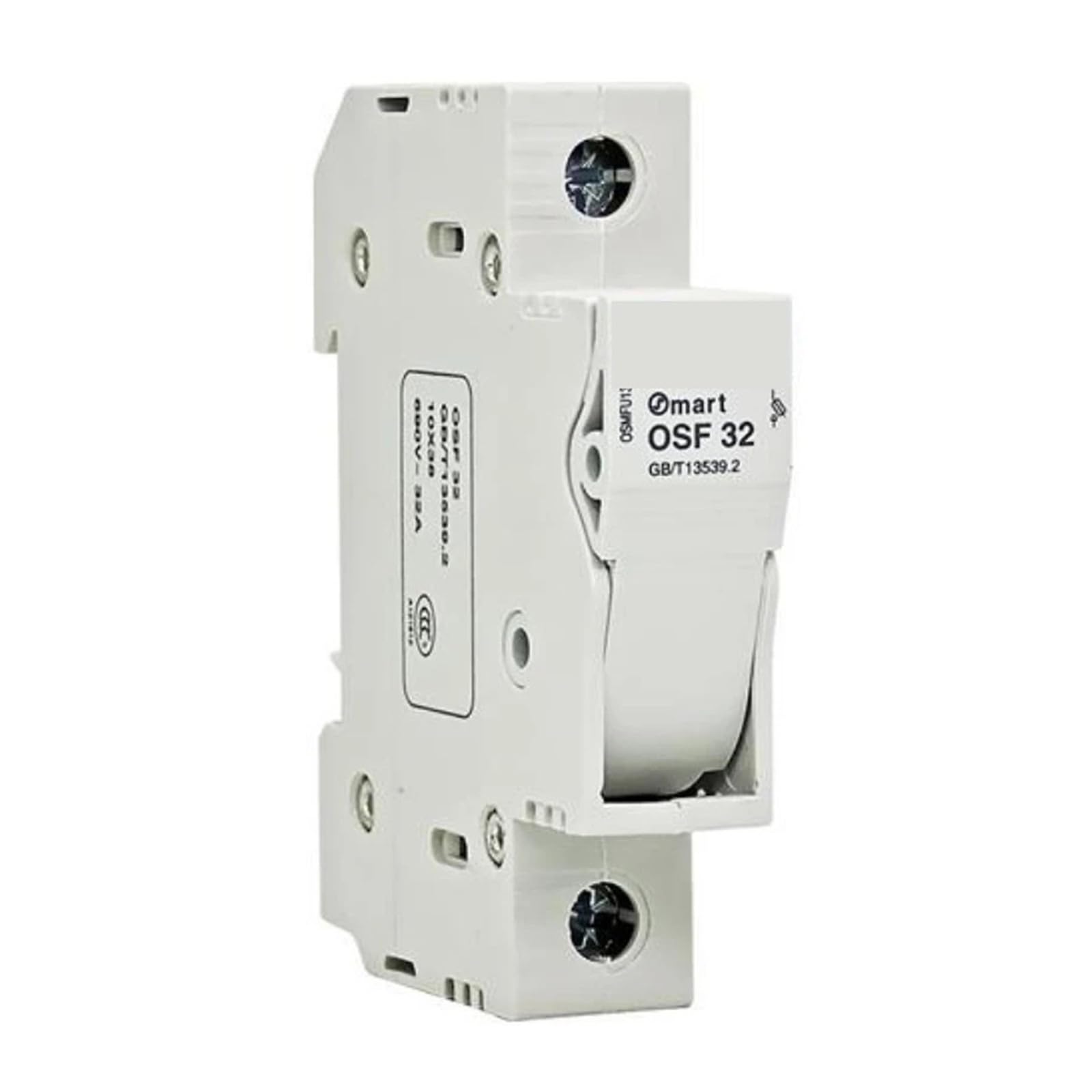Base OSMFU232 Mart OSF32 2P 1P 10x38 1A-32A FUSE Electrical Circuit Breaker(OSMFU132 1P,10A Fuse)