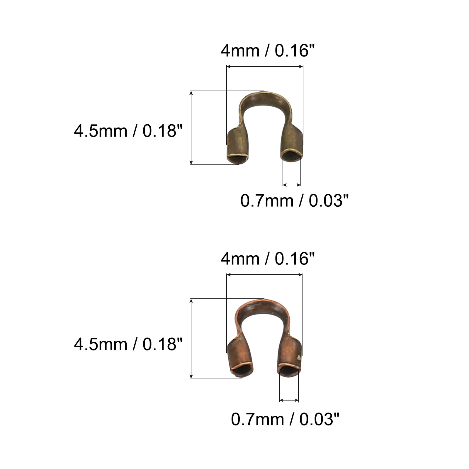 PATIKIL 0.7mm Hole Wire Guard Thread Protector Set - Image 2