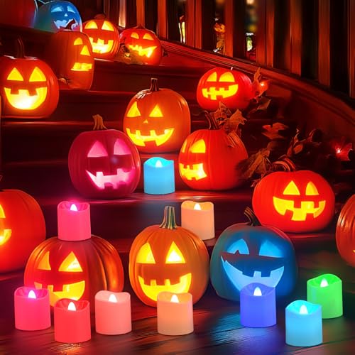 Pchero LC002RS_RGB Flameless Candles With Remote Timer & Charging Station thumb #8