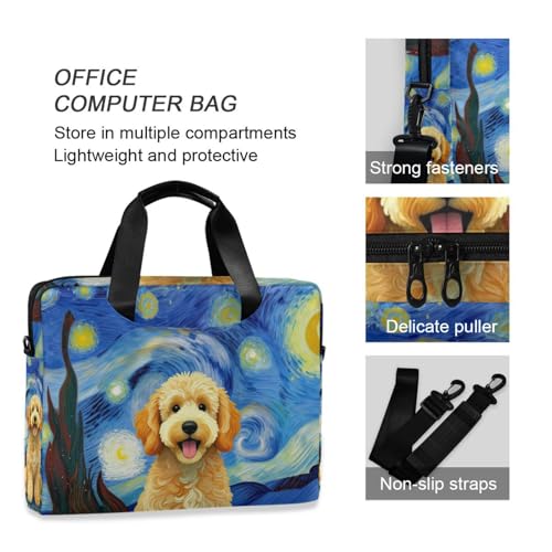Funda para portátil de 15.6 pulgadas con asa y correa miniatura 6