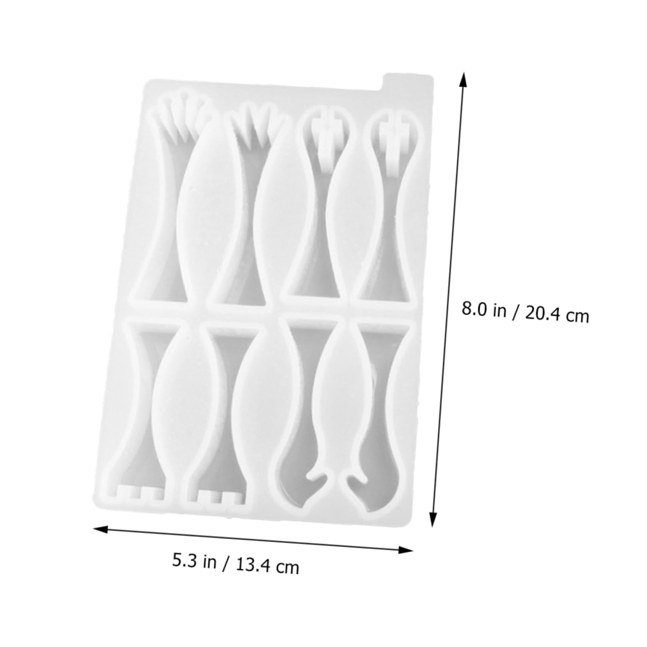 DOITOOL 2pezzi Stampi in Silicone Per Scacchi Stampi in Resina Epossidica Flessibili e Riutilizzabili Per Creare Pezzi Da Gioco o Decorativi