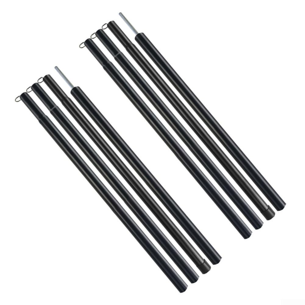 Postes Toldo Camping Ajustables 2m Hierro 2pcs