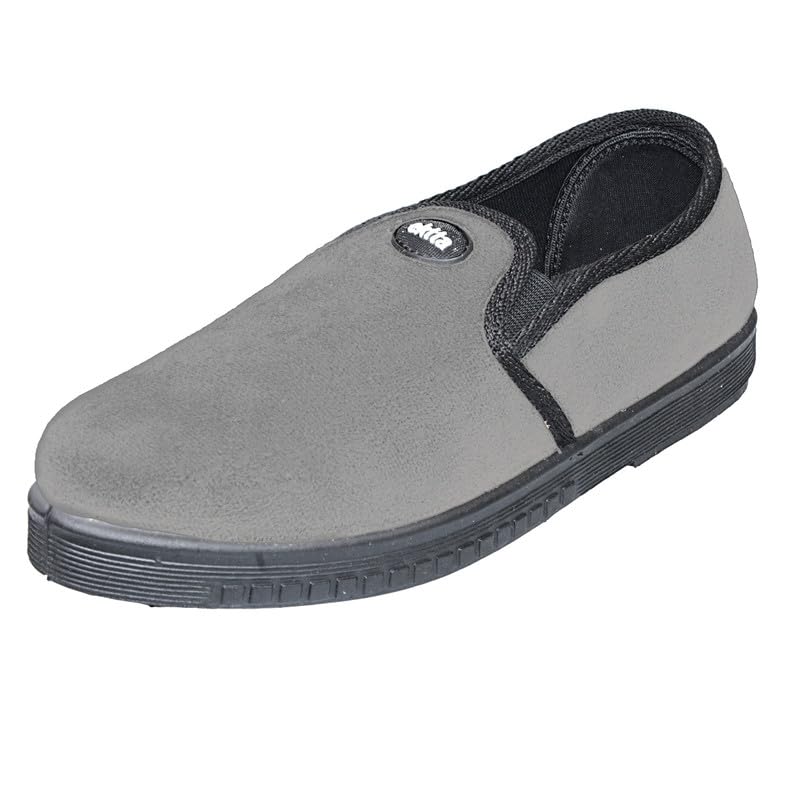Ektta Casual Canvas Walking Without Laces Shoes for Men_Grey-8 (B0D115D1DJ) Amazon Price History, Amazon Price Tracker