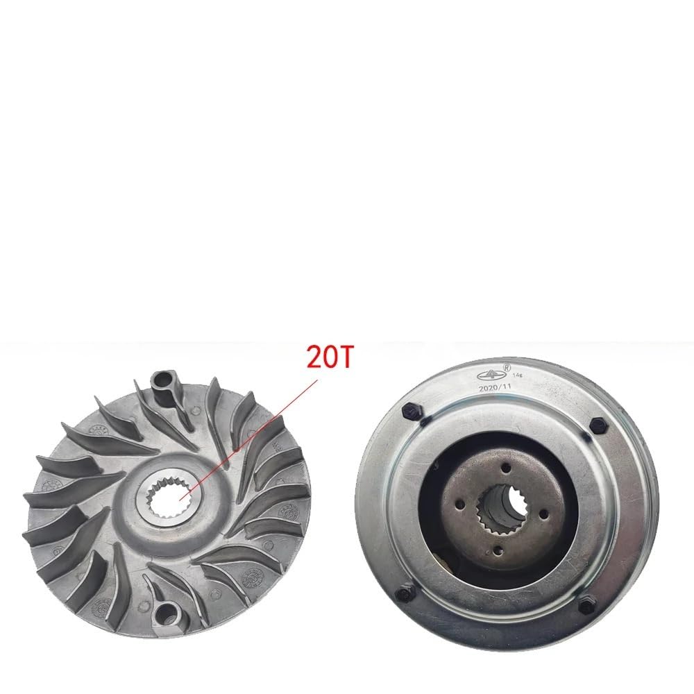 Gruppo frizione variatore trasmissione frizione anteriore primaria da 132 mm a 20 denti