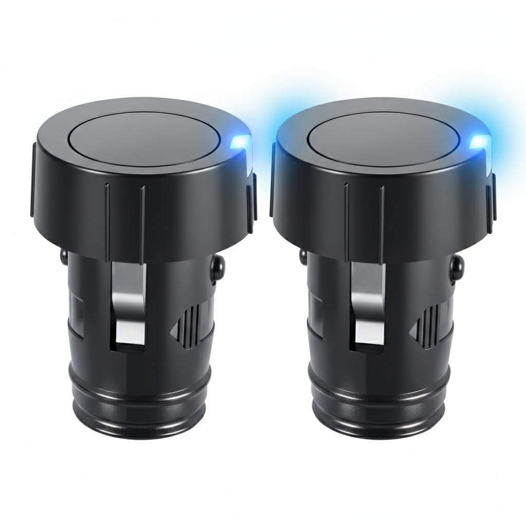 Lot de 2 émetteurs manuels HSZ1 868-BS - 868 MHz - 1 Bouton - Compatible avec Les modèles 1/2/3 - Remplacement pour SupraMatic, ProMatic, RollMatic, RotaMatic, LineaMatic