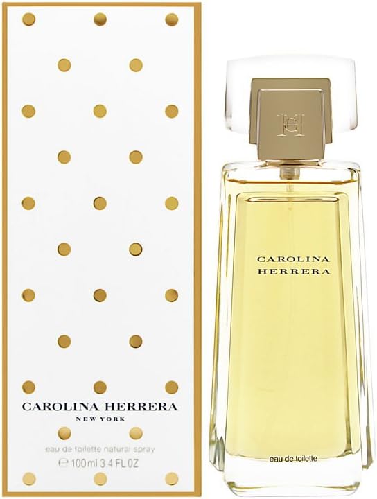 Carolina Herrera Carolina Herrera Fragrance For Women - Embodiment Of Elegance And Femininity - Top Notes Of Apricot And Orange Blossom - Floral Heart Notes - Warm Base Notes - Edt Spray - 3.4 Oz
