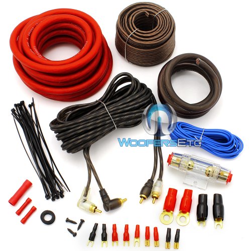 PK21 - Focal 4 AWG (Gauge) Performance Series Power Amplifier Wiring Kit