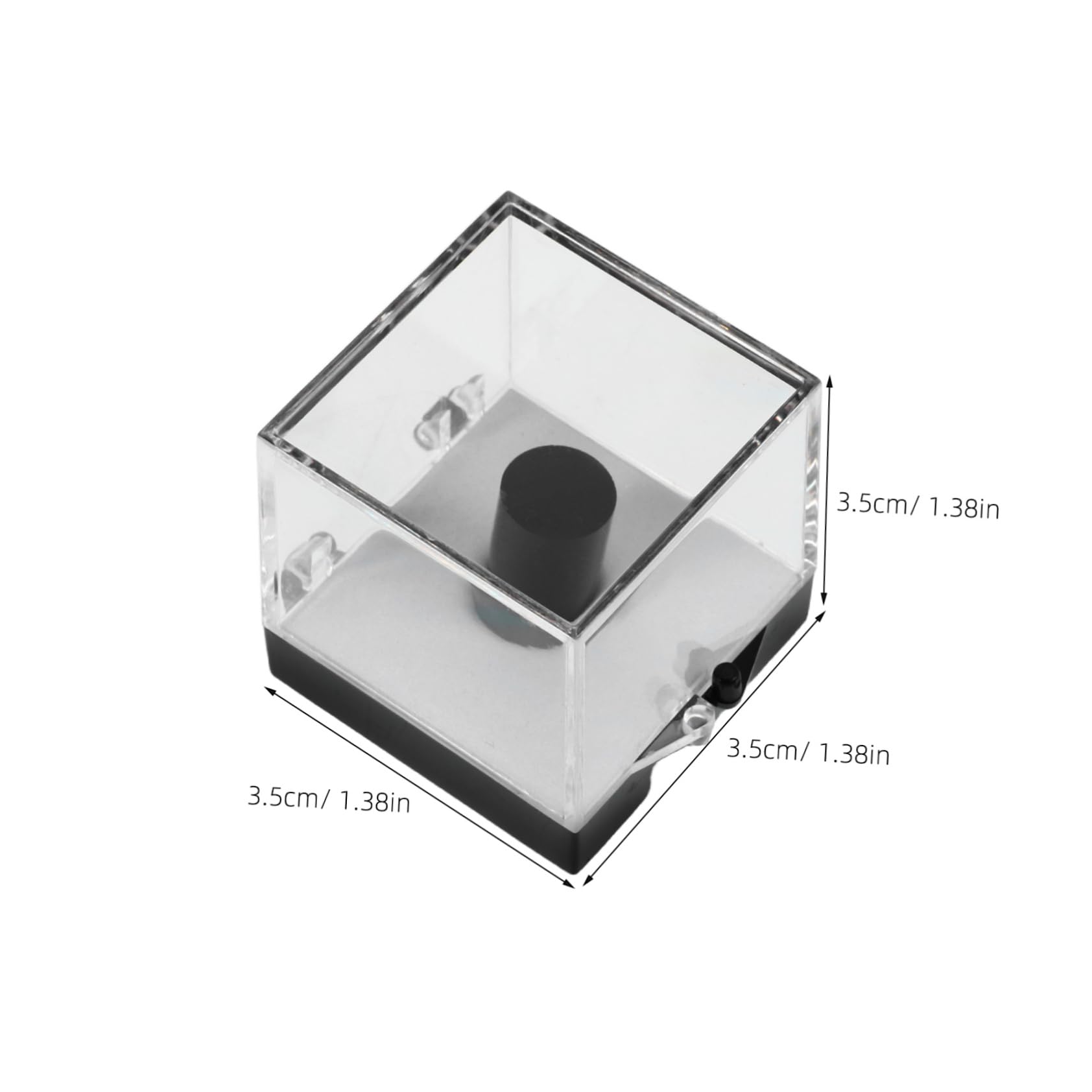 SOLUSTRE Sturdy Mineral Crystal Specimen Display Boxes Rock Collection Storage for Easy Viewing