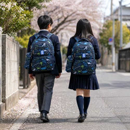 Image of Chris & Kate Premium 32 L Multi-Print School Bag for Boys Girls and Kids Spacious Interiors Casual Backpack Perfect for School, College, Everyday Use Includes Free Stationery Pouch and Rain Dust Cover