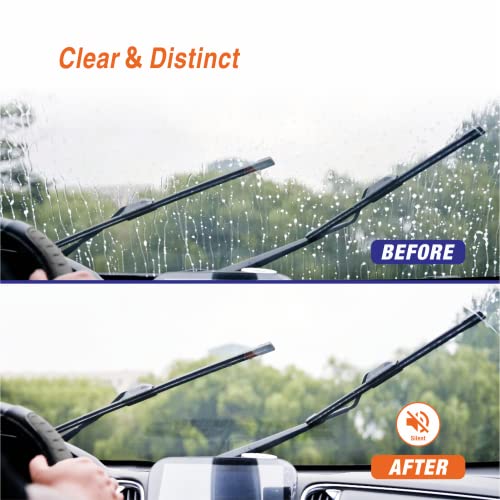 Wowiper PINCH TAB 28 28 Wiper Blades 28 Inch + 28 Inch Automotive Replacement Windshield Wiper Blades thumb #1