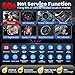 LAUNCH X431 PRO3S+ Elite, 2025 All-in-One Bidirectional Scan Tool with J2534,HD Trucks Scan, Topology Map, 60+Service,Online Coding Full Function Scanner, CANFD/DoIP/D-PDU/CAN 2.0, FCA, 2 Yrs Update