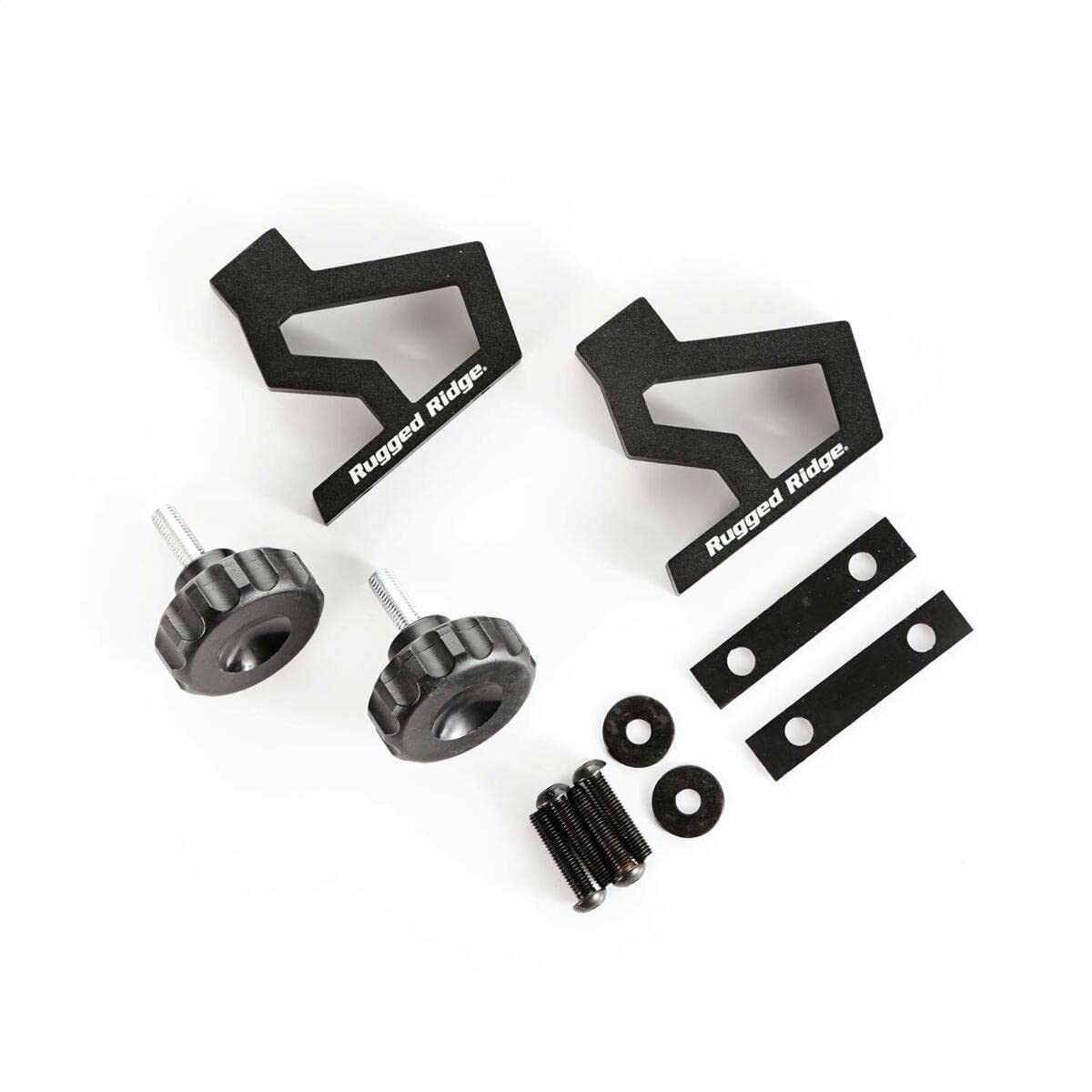 Rugged Ridge 11586.04 Uchwyt montażowy podnośnika; 07-18 Jeep Wrangler JK