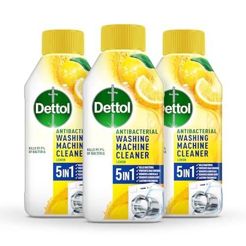 Dettol Washing Machine Cleaner, 250ml, Pack of 3