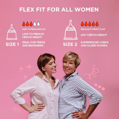 Athena Large Menstrual Cup - Reusable Silicone, Heavy Flow - Image 5