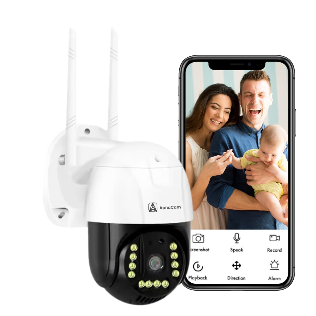 ApnaCam 4 MP 4G PTZ Sim Supported | 360° Rotation | Live Monitoring | Two- Way Audio | Full Color Night Mode | SD Card Recording | IP66 Waterproof-image-33