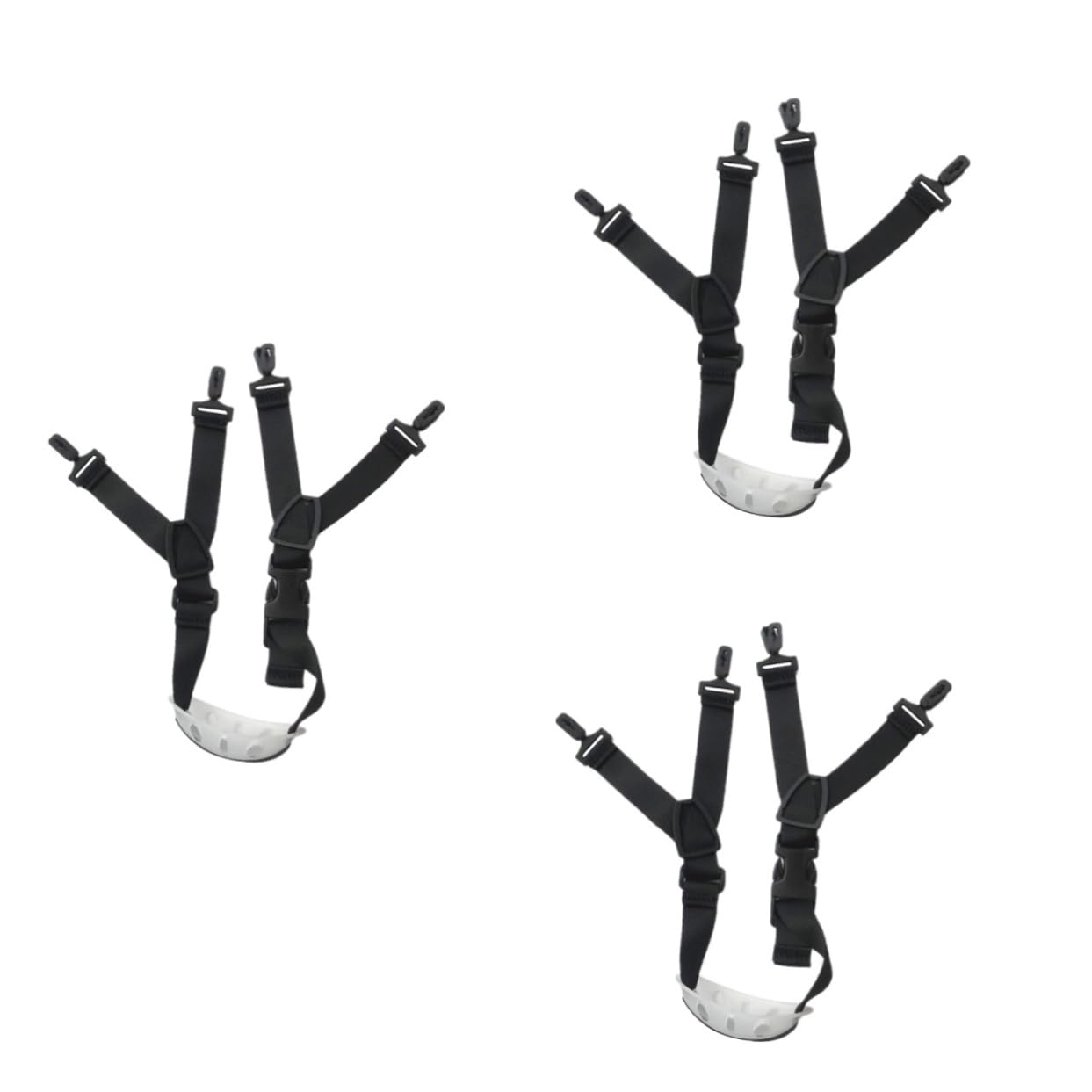 PartyKindom Safety Helmet Head Strap Chin Cup Soft Fabric Adjustable Buckle for Comfort Fit