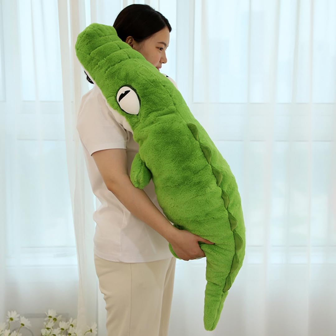 Amazon.co.jp: ワニ ぬいぐるみ 本物そっくり 目の大きなワニ 大きい