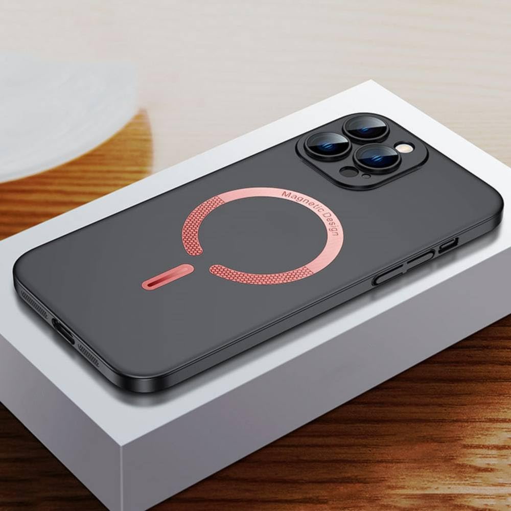Coque iPhone 12 Pro Max antichoc rigide mince compatible induction - 7
