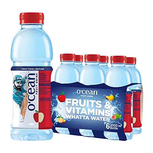 Image of Ocean Fruit Drink Crispy Apple 500 ML (Pack of 6)