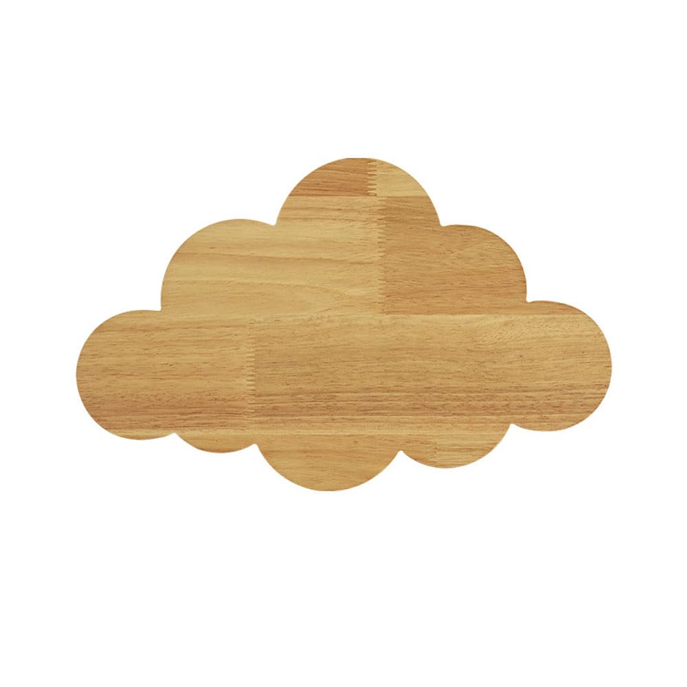 Luz Nocturna De Nube Para Dormitorio, Luces De Nube De Madera Para Guardería De Bebé, Linda Lámpara De Nube Flotante Para Decoración De Habitación, Lámpara De Noche De Nube Colgante G9 Buld Pa