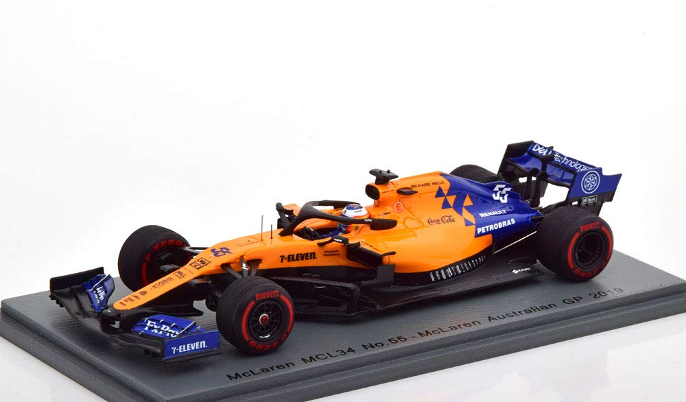 Amazon.co.jp: スパーク 1/43 マクラーレン MCL34 オーストラリアGP