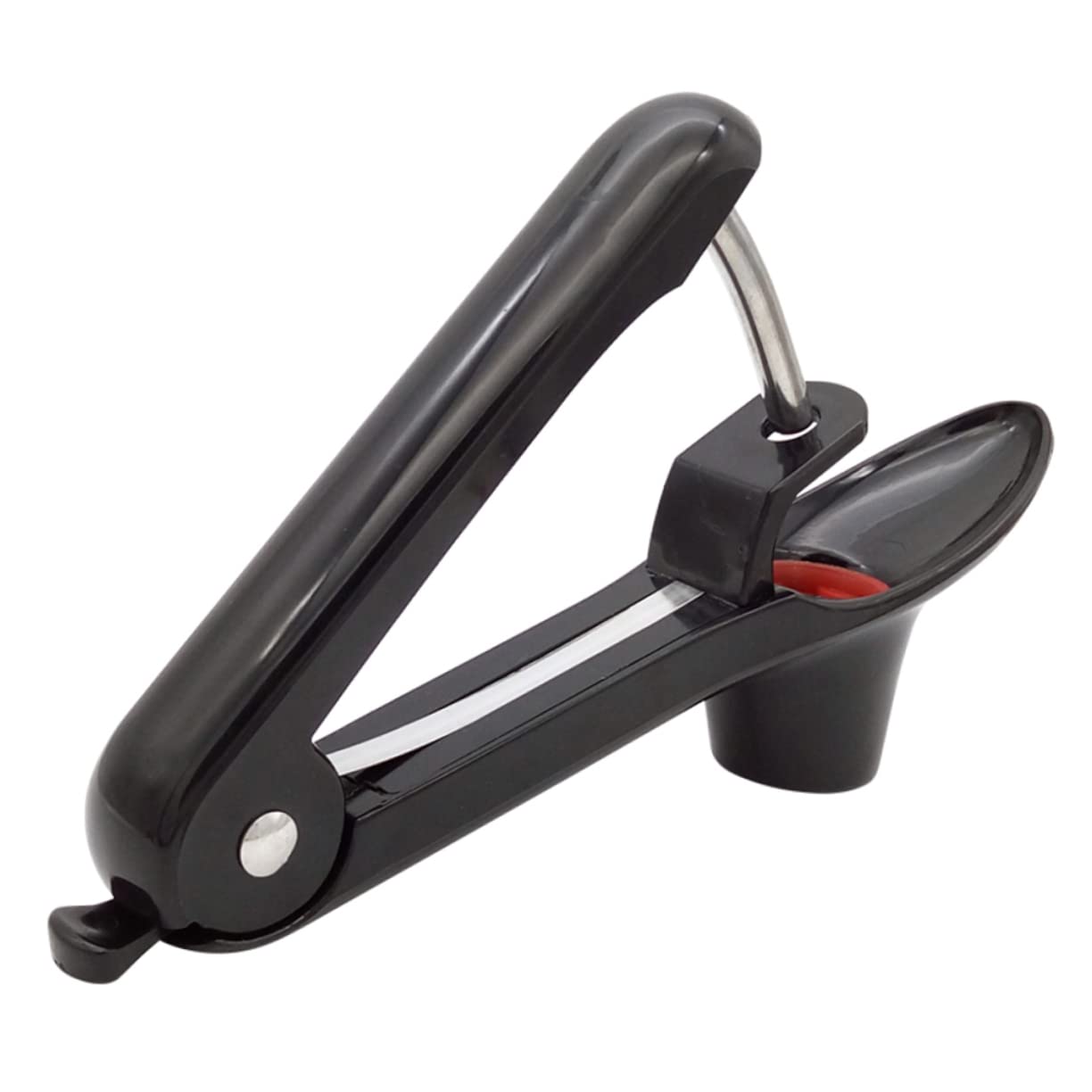 PRETYZOOM Stainless Steel Abs Cherry Pitter Red Date Corer Easy Squeeze Grip Fruit Vegetable Tool