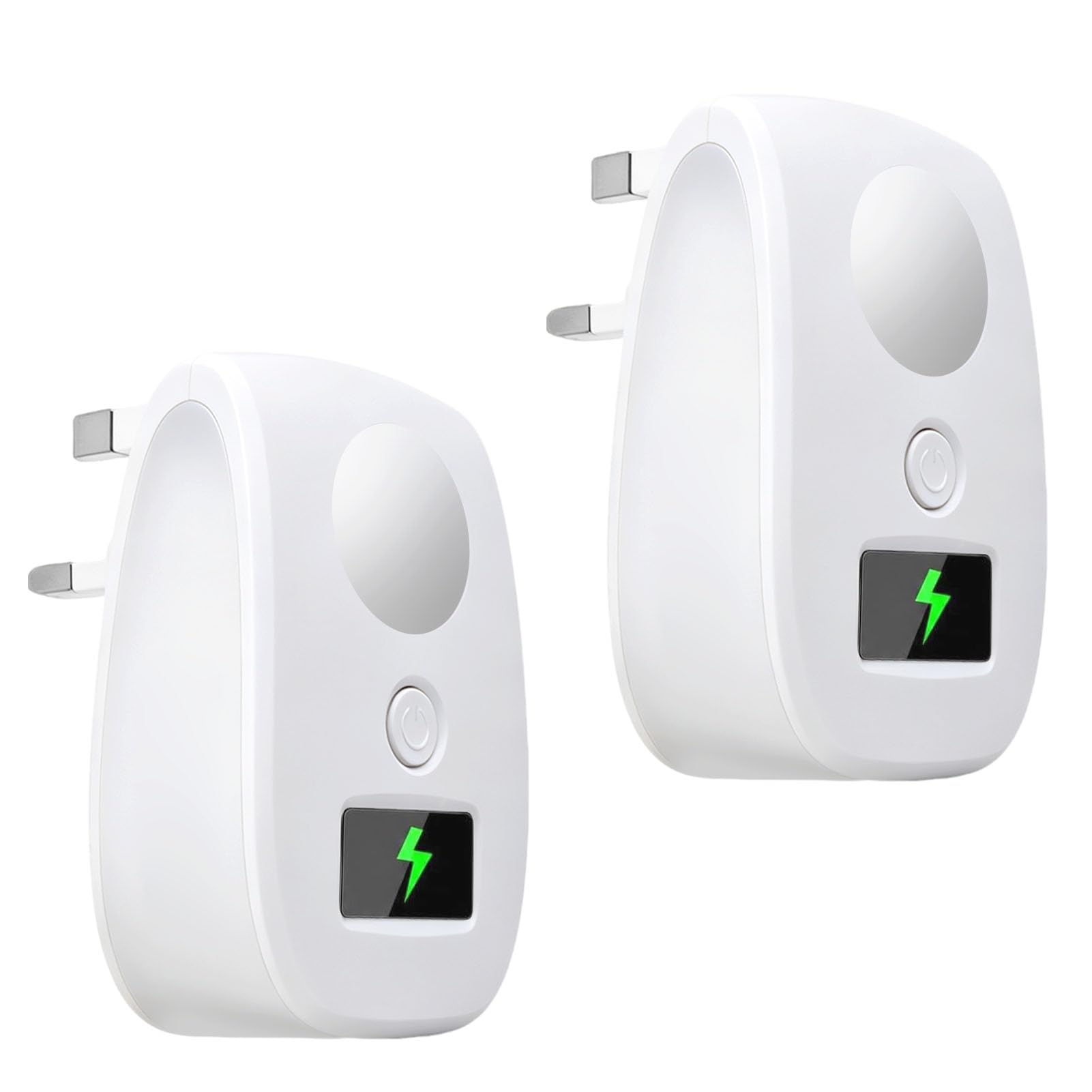 2PCS Energy Saving Device Electric Power Saving Box UK Plug Power Saver
