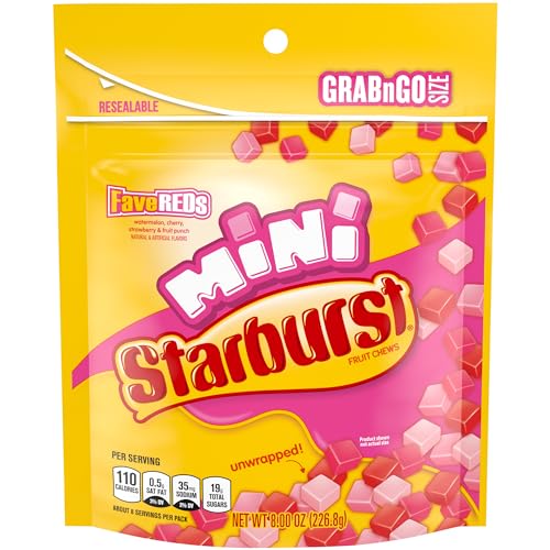 Mini FaveReds Stand Up Pouch Unwrapped, 8 Ounce (Pack of 1)