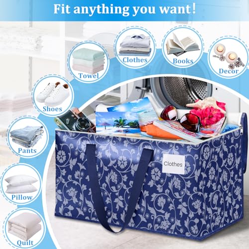 Sacs de déménagement 100l HomeHacks en tissu indéchirable avec poignées